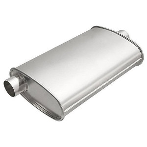 BRExhaust, Direct-Fit Muffler, for 93-95 Jeep Wrangler YJ with 2.5L and 4.0L Engines