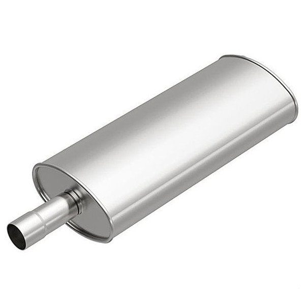 BRExhaust, Direct-Fit Muffler, for 08-12 Jeep Liberty KK with 3.7L Engine