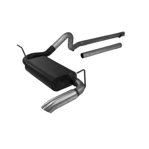 Flowmaster, Force II Stainless Steel Cat Back Kit, for 07-11 Jeep Wrangler JK Flowmaster, Force II Stainless Steel Cat Back Kit, for 07-11 Jeep Wrangler JK