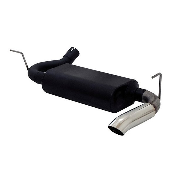 Flowmaster, Force II Stainless Steel Axle Back Exhaust, for 12-15 Jeep Wrangler and Wrangler Unlimited JK Flowmaster - 17618-0005