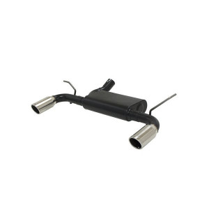 Flowmaster, Force II Stainless Steel Dual Exit Axle Back Exhaust, for 07-11 Jeep Wrangler and Wrangler Unlimited JK Flowmaster, Force II Stainless Steel Dual Exit Axle Back Exhaust, for 07-11 Jeep Wrangler and Wrangler Unlimited JK