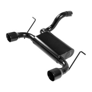 Flowmaster, Force II Dual Axle Back Exhaust with Black Tips, for 18-23 Jeep Wrangler JL with 3.6L Flowmaster, Force II Dual Axle Back Exhaust with Black Tips, for 18-23 Jeep Wrangler JL with 3.6L