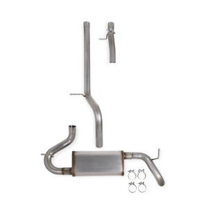 Hooker Headers, BlackHeart Cat-Back Exhaust System, for 07-18 Jeep Wrangler JK 2 Door