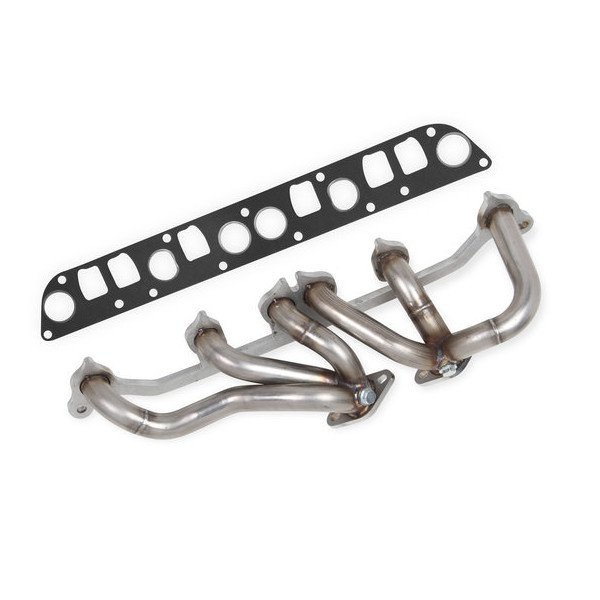 Hooker Headers, Stainless Steel BlackHeart Shorty Header, for 00-06 Jeep Wrangler TJ with 4.0L
