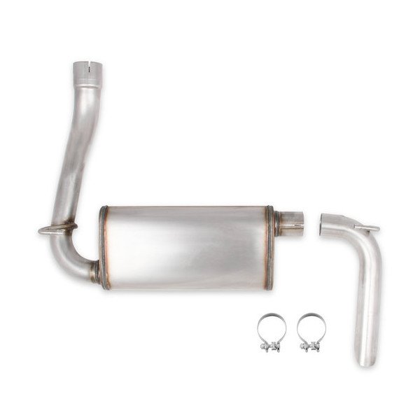 Hooker Headers, BlackHeart Axle Back Exhaust Kit With Muffler, for 18-23 Jeep Wrangler JL