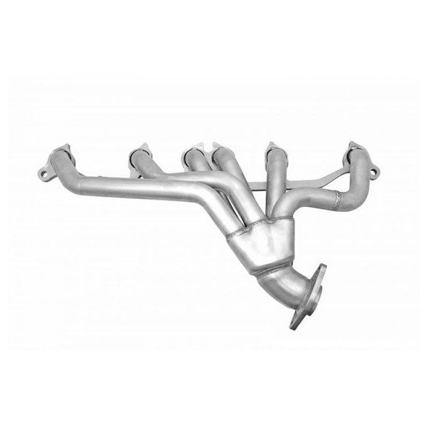 Gibson, Stainless Steel Header, for 91-99 Jeep Wrangler YJ, TJ & (Grand) Cherokee XJ, ZJ, WJ with 4.0L I-6 Gasoline Engine