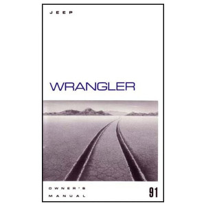 Bishko Automotive Literature, Factory Authorized Owners Manuals, 1987, for 87-95 Jeep Wrangler YJ