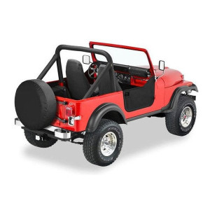 Soft Half Doors, Black Vinyl