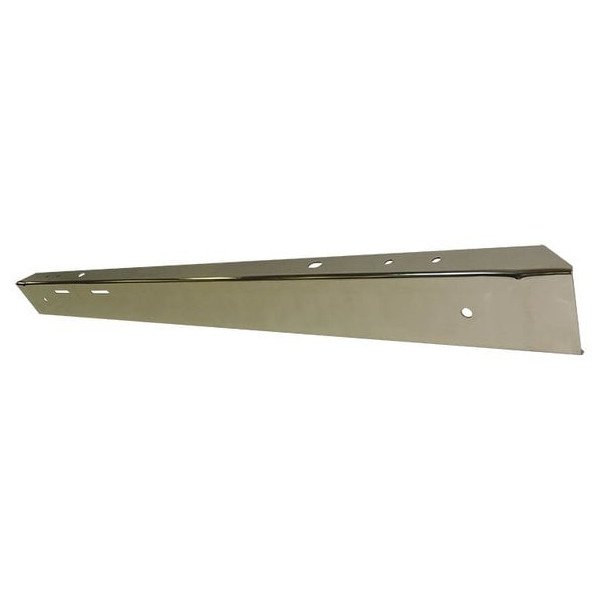 Crown Automotive, Stainless Steel Front Bumper, for 55-86 Jeep CJ Series