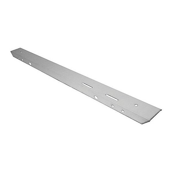 Crown Automotive, Front Bumper Overlay in Stainless, for 76-86 Jeep CJ Crown Automotive, Front Bumper Overlay in Stainless, for 76-86 Jeep CJ