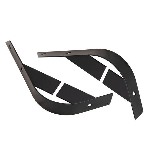 Kentrol, Stainless Steel Rear Body Corners, in Black Stainless Steel