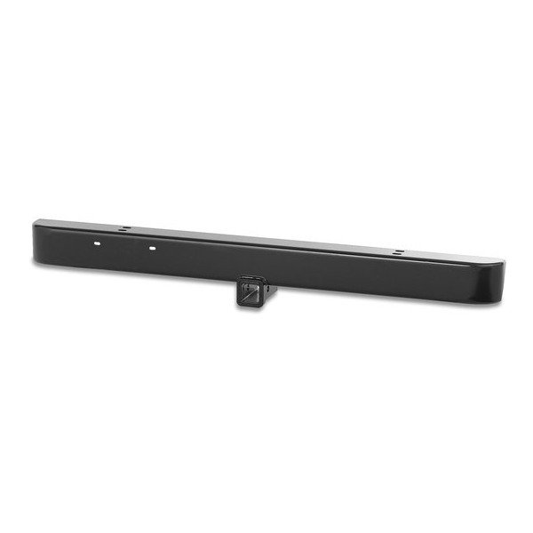 Warrior Products, Front Bumper with Receiver in Black, for 76-86 Jeep CJ-5, CJ-7 & CJ-8 Scrambler Warrior Products, Front Bumper with Receiver in Black, for 76-86 Jeep CJ-5, CJ-7 & CJ-8 Scrambler