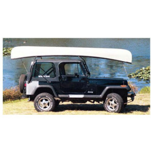 Warrior Products, Safari Canoe Rack, for 76-95 Jeep CJ-7 & Wrangler YJ