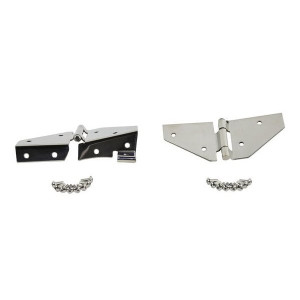 Kentrol, Polished Stainless Steel Windshield Hinge Set, for 76-95 Jeep CJ & Wrangler YJ Kentrol, Polished Stainless Steel Windshield Hinge Set, for 76-95 Jeep CJ & Wrangler YJ