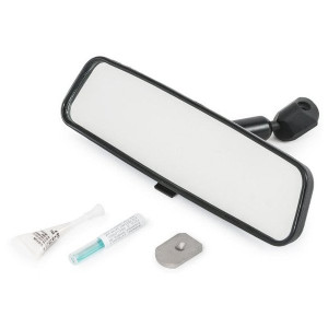 Crown Automotive, Rear View Mirror & Mount Kit, for 55-02 Jeep CJ-5, CJ-6, CJ-7, CJ-8 Scrambler, Wrangler YJ & Wrangler TJ