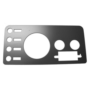 Rugged Ridge, Gauge Cover in Black, for 76-86 Jeep CJ-5, CJ-7 & CJ-8