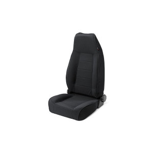 Rugged Ridge, Premium Reclining Bucket Seat, in Black Denim for 76-02 Jeep CJ, Wrangler YJ & TJ Rugged Ridge, Premium Reclining Bucket Seat, in Black Denim for 76-02 Jeep CJ, Wrangler YJ & TJ