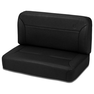 TrailMax II Fixed Rear Bench Seat in Vinyl, Black