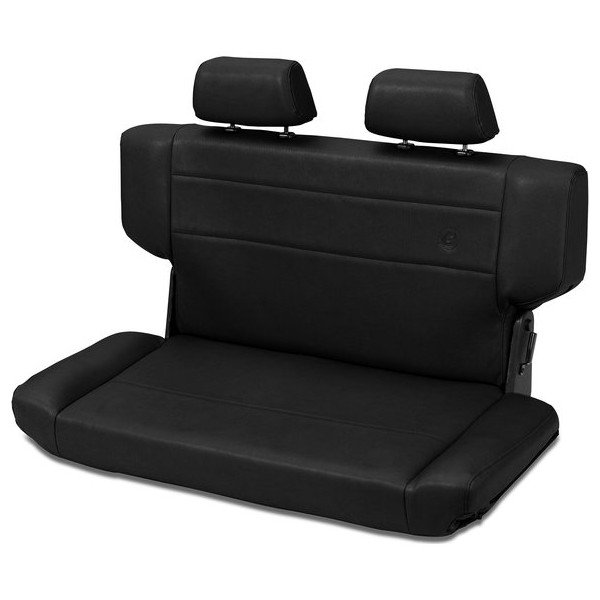 TrailMax II Fold & Tumble Rear Bench Seat in Vinyl, Black Vinyl TrailMax II Fold & Tumble Rear Bench Seat in Vinyl, Black Vinyl