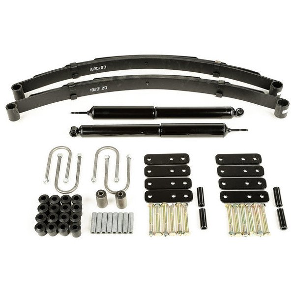 OMIX, Leaf Spring Kit, Front with Shocks for 87-95 Jeep Wrangler YJ