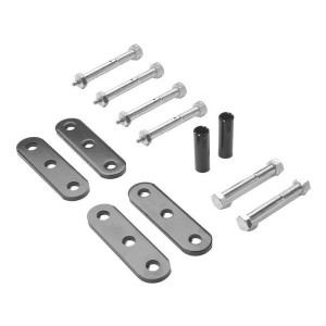 OMIX, Rear Greasable Shackles without Bushings, for 76-86 Jeep CJ-5, CJ-7 & CJ-8