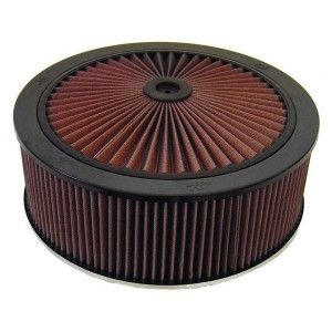 K&N, X-Stream Air Flow Assembly 14-Inch Diameter, 5-1/8-Inch Neck, 4-3/4 Inch High, Universal