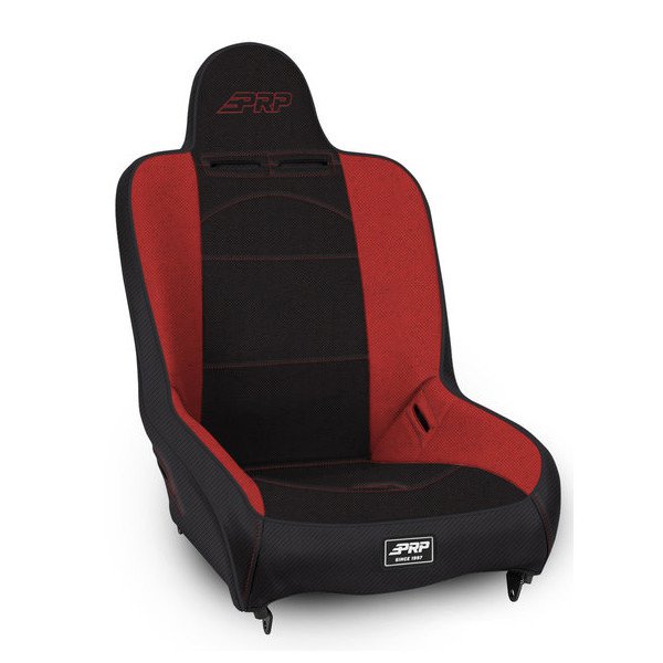 PRP Seats, Premier High Back Seat, in Black & Red