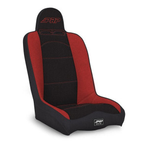 PRP Seats, Daily Driver High Back Seats, in Black & Red