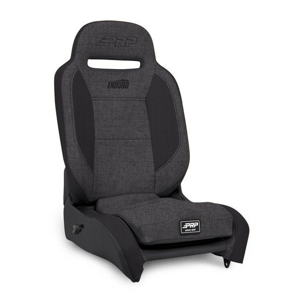 PRP Seats, Enduro Elite Reclining Front Seats, Passenger Side in Grey