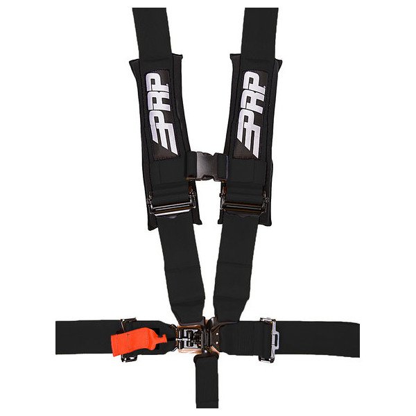 PRP Seats, 3" 5-Point Seat Belt Harness, in Silver