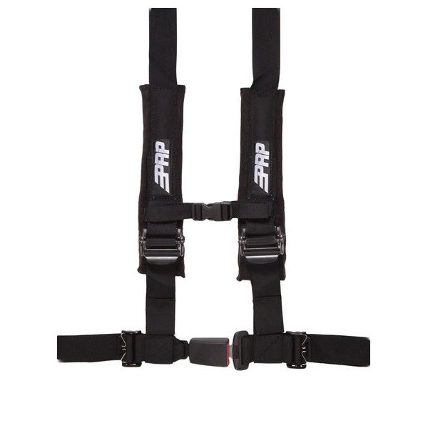 PRP Seats, 2" 4-Point Seat Belt Harness, in Red
