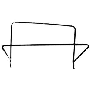 OMIX, OE Top Bow Assembly, for 46-53 Jeep M-38