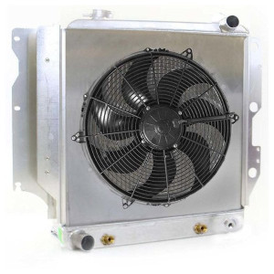Griffin Radiator & Thermal Products, Aluminum Radiator with Fan, for 87-06 Jeep Wrangler YJ, TJ & TJ Unlimited