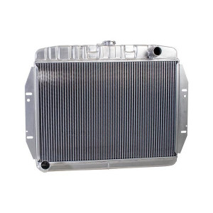 Griffin Radiator & Thermal Products, ExactFit Series Short Aluminum Radiator with Center Filler & Manual Transmission, for 73-86 Jeep CJ5, CJ7, and CJ8