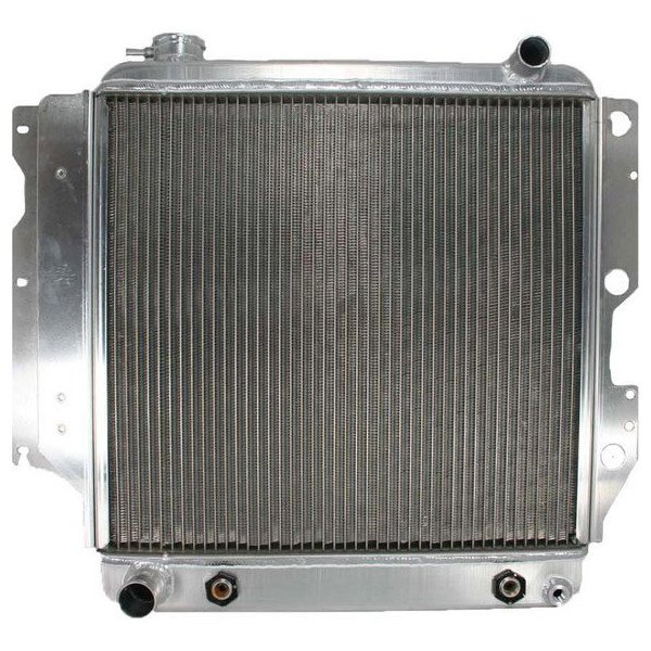 Griffin Radiator & Thermal Products, ExactFit Series Tall Aluminum Radiator with Offset Filler & Automatic Transmission, for 73-86 Jeep CJ5, CJ7, and CJ8 Griffin Radiator & Thermal Products, ExactFit Series Tall Aluminum Radiator with Offset Filler & Automatic Transmission, for 73-86 Jeep CJ5, CJ7, and CJ8