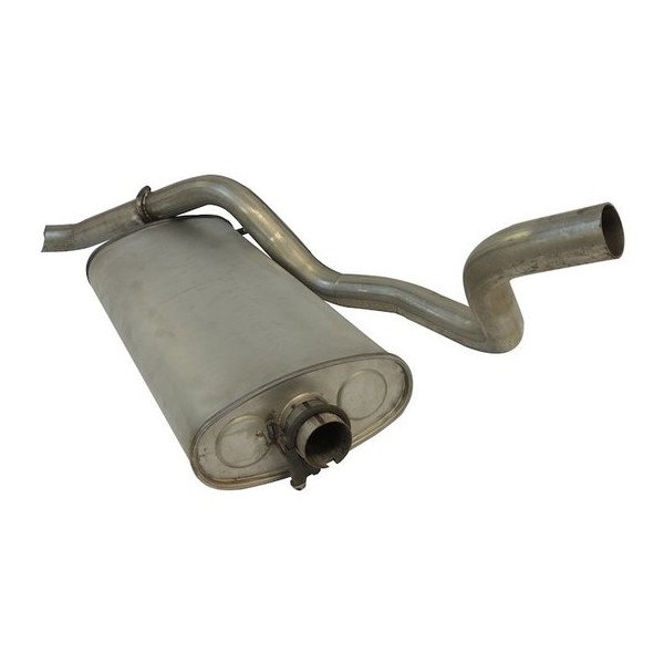 Crown Automotive, Replacement Stainless Steel Muffler & Tail Pipe, for 99-01 Jeep Grand Cherokee WJ with 4.0L Engine Crown Automotive, Replacement Stainless Steel Muffler & Tail Pipe, for 99-01 Jeep Grand Cherokee WJ with 4.0L Engine