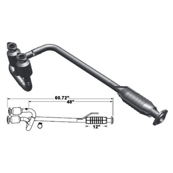 Magnaflow, OE Grade Catalytic Converters, for 04-06 Jeep Wrangler TJ & Unlimited with 4.0L