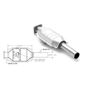 Magnaflow, California State Direct Fit Catalytic Converter, for 86-92 Jeep Wrangler YJ, Comanche MJ & Cherokee XJ with 2.5/4.0L