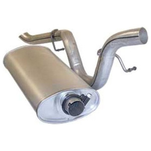 Crown Automotive, Catback System without Flange, for 99-00 Jeep Wrangler TJ with 4.0L Engine Crown Automotive, Catback System without Flange, for 99-00 Jeep Wrangler TJ with 4.0L Engine