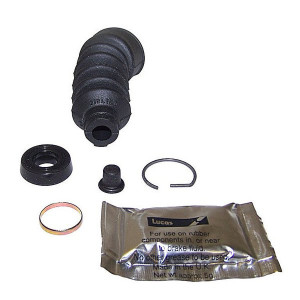 Crown Automotive, Clutch Slave Cylinder Repair Kit, for 83-86 Jeep CJ with 2.5L Engine and 84-93 Cherokee XJ & Comanche MJ with 2.1L Diesel Engine Crown Automotive, Clutch Slave Cylinder Repair Kit, for 83-86 Jeep CJ with 2.5L Engine and 84-93 Cherokee XJ & Comanche MJ with 2.1L Diesel Engine