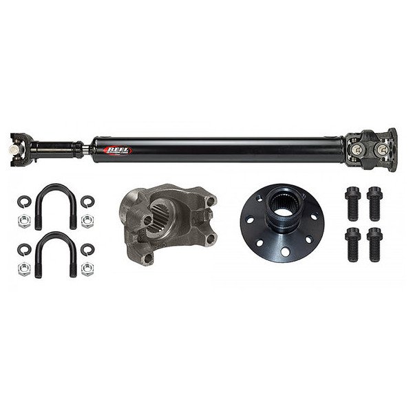J.E. Reel, Heavy Duty 1350 Rear Drive Shaft, for 12-18 Jeep Wrangler JK 4 Door with Manual Transmission