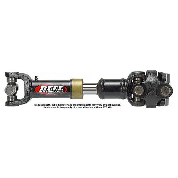 J.E. Reel, Heavy Duty 1310 Rear Drive Shaft, for 82-86 Jeep CJ-7 with 6 Cylinder Engine and T4 or T5 Transmission J.E. Reel, Heavy Duty 1310 Rear Drive Shaft, for 82-86 Jeep CJ-7 with 6 Cylinder Engine and T4 or T5 Transmission