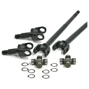 Alloy USA, Front 27 Spline Chromoly Axleshafts, for 82-86 Jeep CJ with Wide Trac Dana 30 Axle