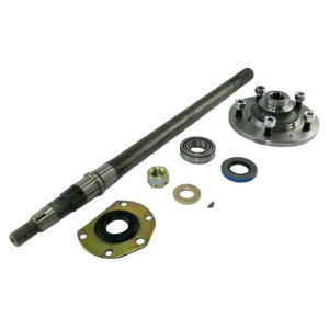 Crown Automotive, AMC 20 Quadra-Trac Axle Shaft Kit, for Driver Side on 76-79 Jeep CJ-5 and CJ-7