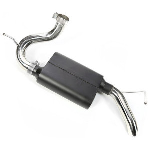 Rugged Ridge, Heavy Duty Off-Road Muffler in Black, for 07-18 Jeep Wrangler JK Rugged Ridge, Heavy Duty Off-Road Muffler in Black, for 07-18 Jeep Wrangler JK
