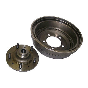 Crown Automotive, Hub & Drum Assembly, for 76-78 Jeep CJ-5 and CJ-7 with AMC 20 Rear Axle and 11" Drum Brakes