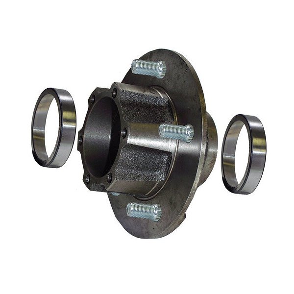 Crown Automotive, Front Hub Assembly, for 76-81 Jeep CJ Series with 6 Bolt Hole Flange
