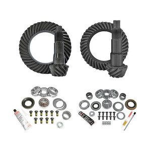 Yukon Gear & Axle, Complete Front & Rear Ring and Pinion Kit, 3.73 Gear Ratio for 18-23 Jeep Wrangler JL & Gladiator JT with Dana 30 Front Axle & Dana 35 Rear Axle