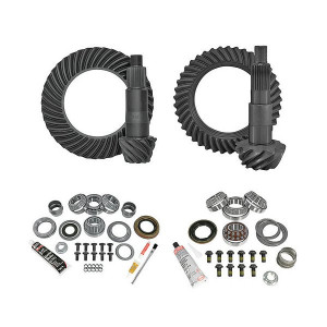 Yukon Gear & Axle, Complete Front & Rear Ring and Pinion Kit, 3.73 Gear Ratio for 18-23 Jeep Wrangler JL & Gladiator JT with Dana 30 Front Axle & Dana 44 Rear Axle