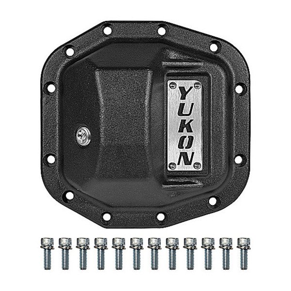 Yukon Gear & Axle, Hardcore Nodular Iron Cover, for 18-23 Jeep Wrangler JL and 2023 Gladiator JT Dana 30 Yukon Gear & Axle, Hardcore Nodular Iron Cover, for 18-23 Jeep Wrangler JL and 2023 Gladiator JT Dana 30